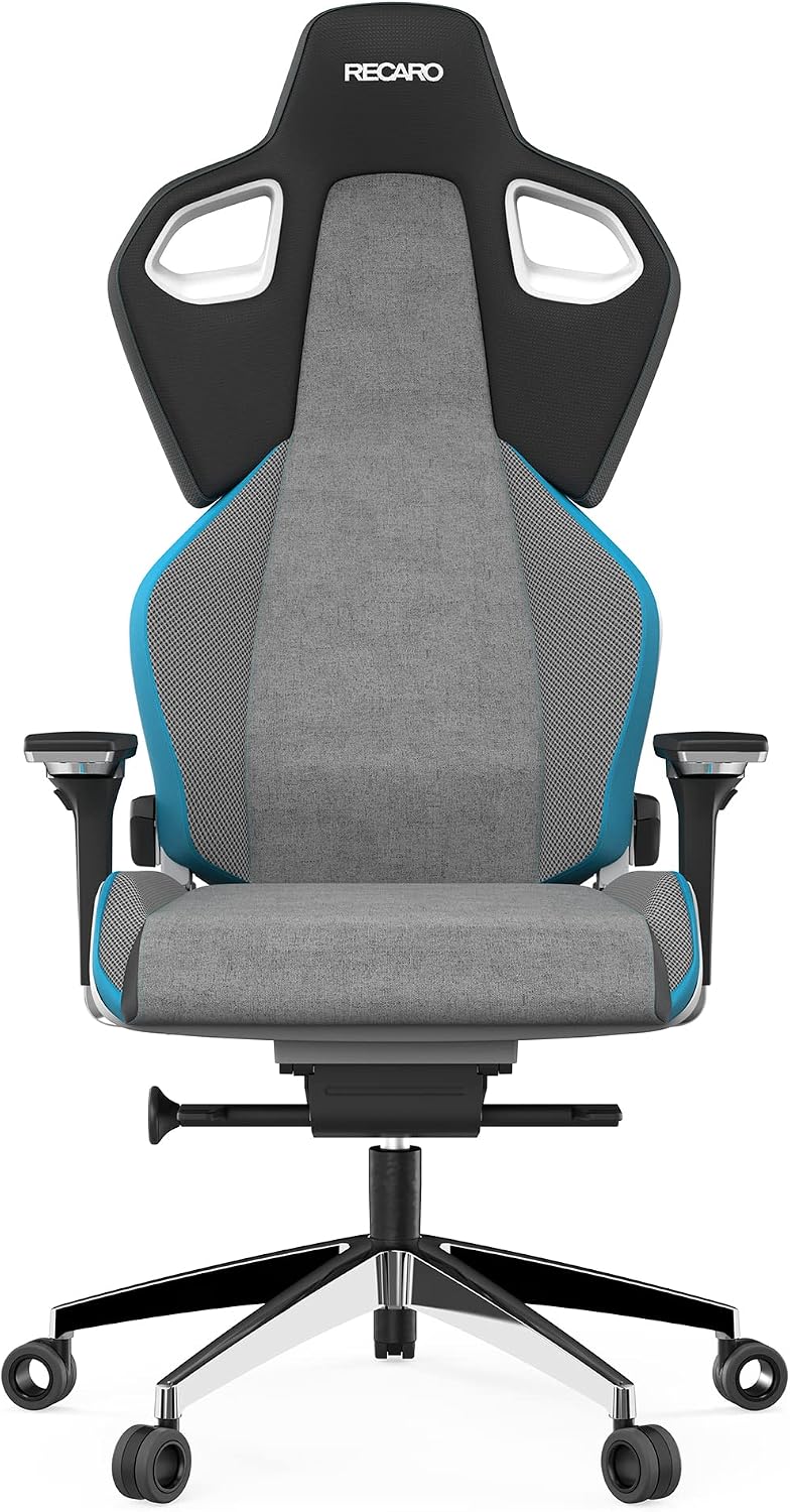 RECARO Küche Haushalt & Wohnen,Möbel,Arbeitszimmer, Schwarz/Grau/Blau, Exo Platinum Gaming Stuhl & Bürostuhl Ergonomisch