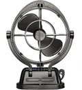 SEEKR Bodengebläse, 17,8 cm, 24 V, Schwarz, Sirocco II, 7010CABBX, 3-Geschwindigkeit, 360 Grad Luftstrom, Direktdraht-Kardanventilator